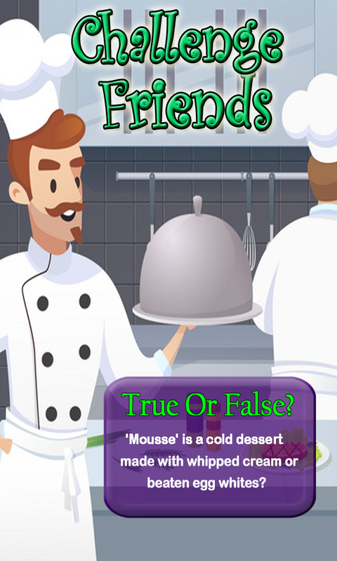 Chefs Cooking Master Quiz Captura de pantalla 2