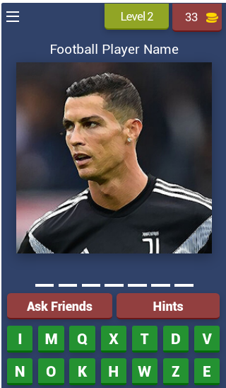 Football Player Quiz スクリーンショット 3
