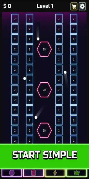 Idle Brick Breaker应用截图第2张