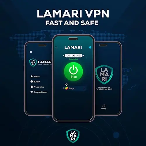 Lamari VPN - Fast & Proxy Screenshot 4