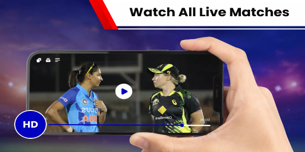 Live Cricket TV HD: Streaming Capture d'écran 2