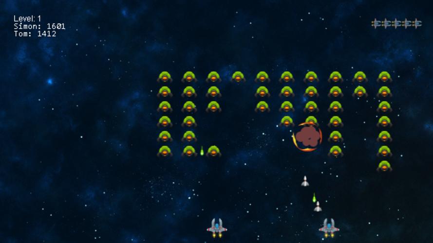 Alien Invaders Captura de tela 1