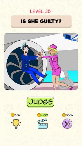 Be the Judge: Brain Games Captura de tela 1