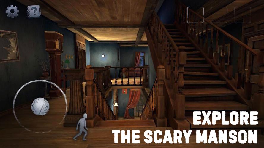 Scary Mansion:逃脫恐怖的鄰居殺手，生存殺人遊戲應用截圖第2張