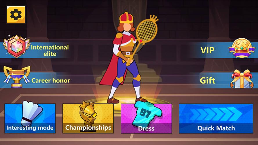 Badminton Hero-Championship Screenshot 1