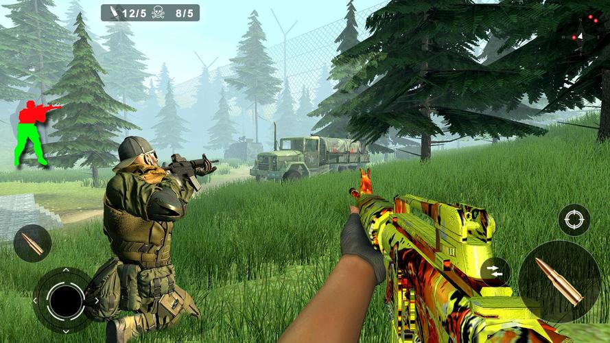 Commando Strike Offline Game Capture d'écran 4