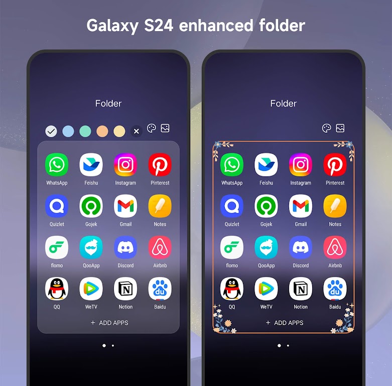 Cool S24 Launcher Galaxy OneUI Mod स्क्रीनशॉट 2