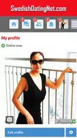 Swedish Dating Net for Singles Screenshot 1