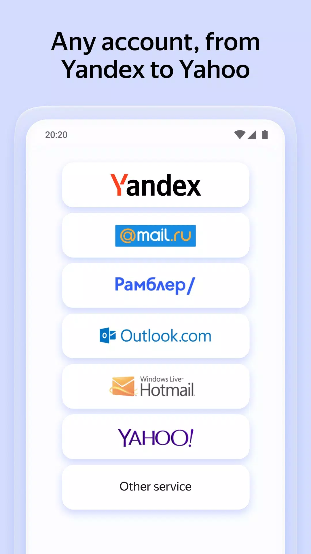 Yandex Mail Captura de pantalla 3