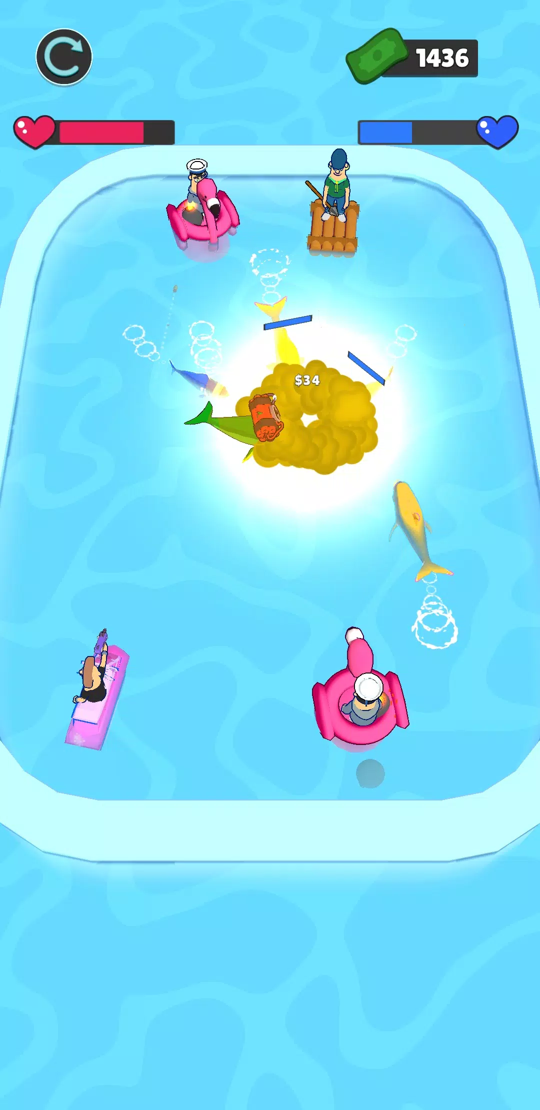 Merge Sharks Screenshot 3