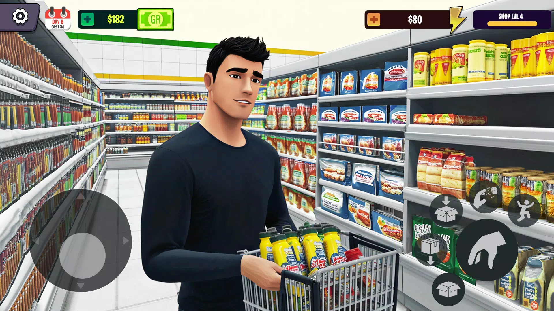 My Supermart Simulator 3D Captura de tela 1