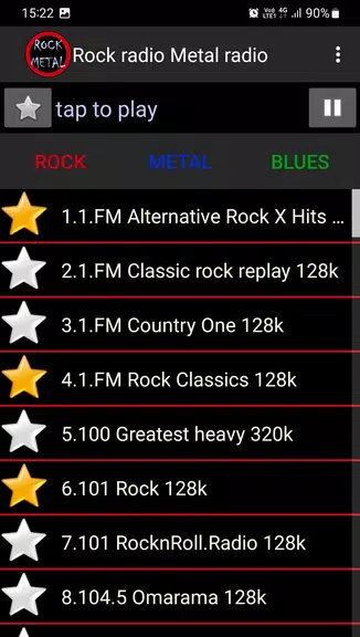 Rock + Metal radio スクリーンショット 1