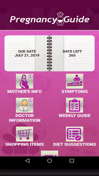 Pregnancy Guide - Baby Tracker Capture d'écran 2