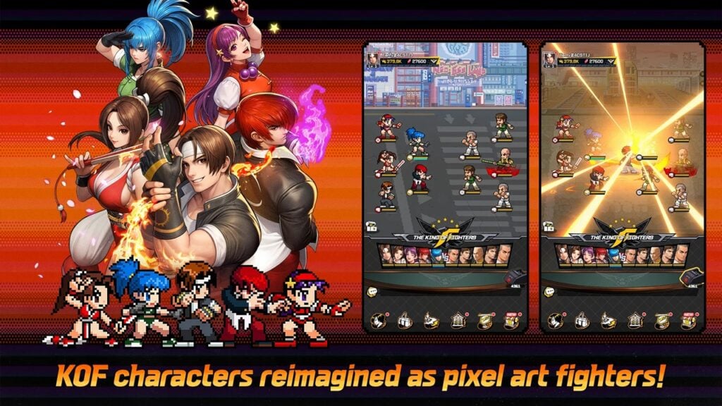 ¡Entra en la lucha: KOF AFK RPG ahora disponible en acceso anticipado!