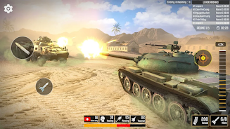 Tank Fury: Battle of Steels Captura de pantalla 2