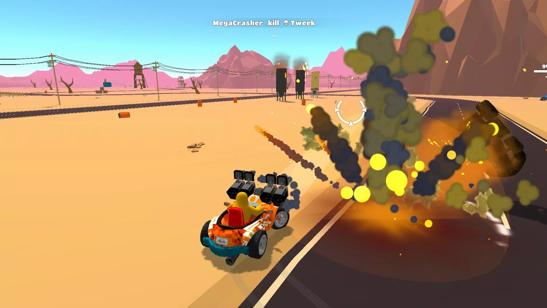 Karts Battle Captura de tela 2