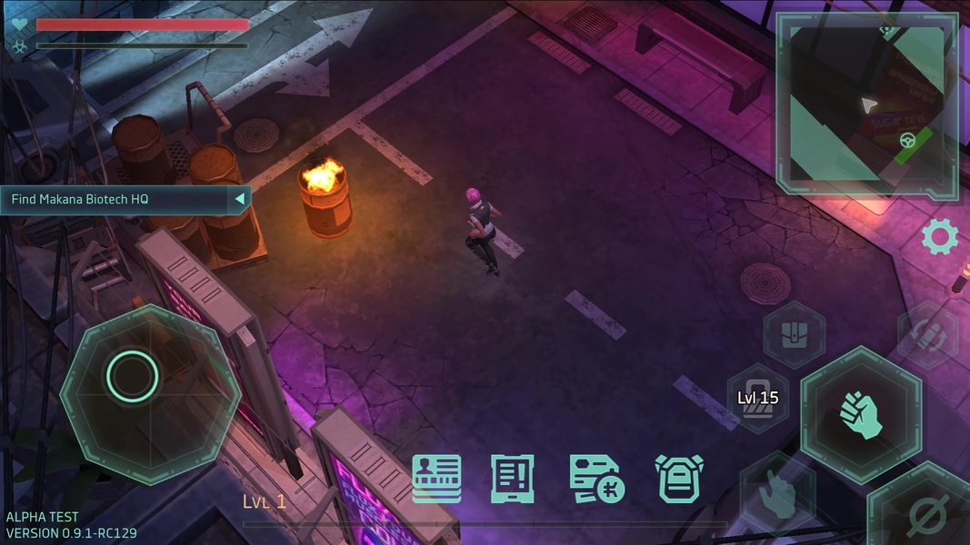 Cyberika: RPG cyberpunk action Capture d'écran 2