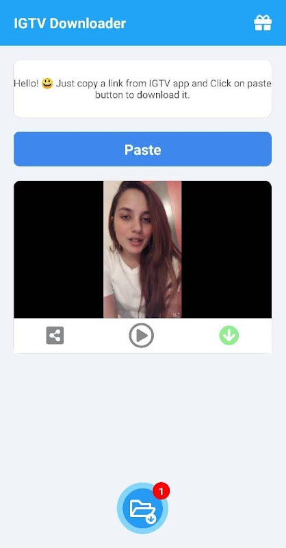 IGTV Video Downloader Captura de pantalla 3