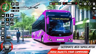 Ultimate Bus Driving Simulator Captura de tela 3