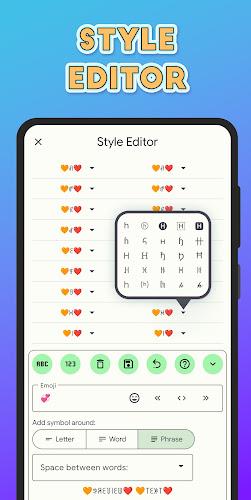 Stylish Text - Fonts Keyboard 스크린샷 1