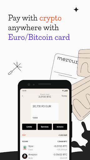 Mercuryo Bitcoin Crypto Geldbö Screenshot 4