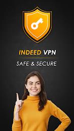 Secure VPN Proxy : Indeed VPN Capture d'écran 1