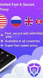 SuperFast VPN : Fast VPN Proxy應用截圖第3張