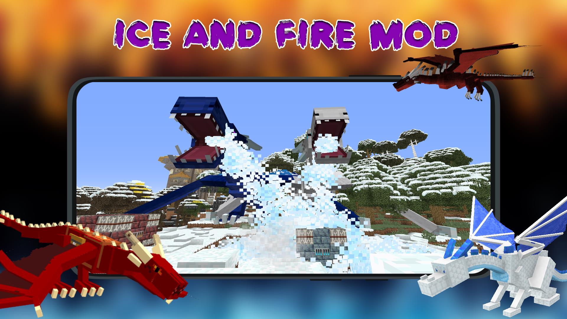 Ice and Fire Mod For Minecraft Captura de pantalla 4