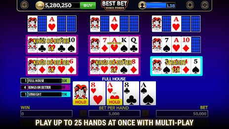 Best-Bet Video Poker Capture d'écran 3