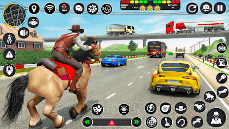 Horse Racing Games Horse Rider Capture d'écran 2