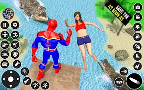 Spider Fighter Man: Rope Hero スクリーンショット 3