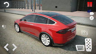 Electric Tesla Model X Driver Screenshot 4