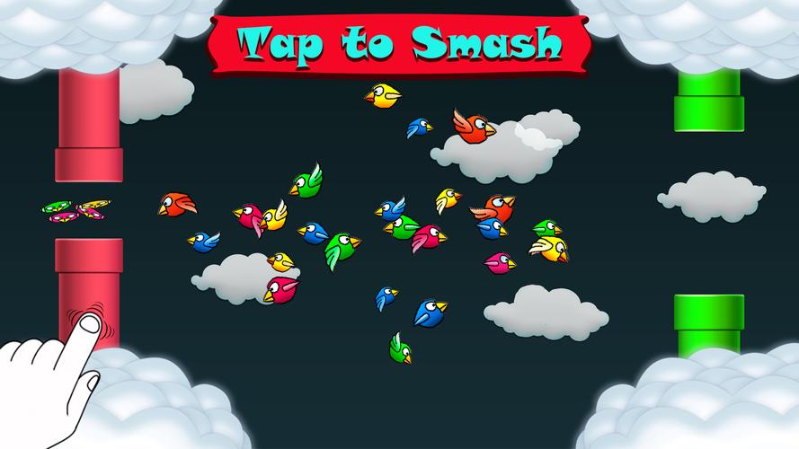 Fun Birds Game - Two players 스크린샷 1