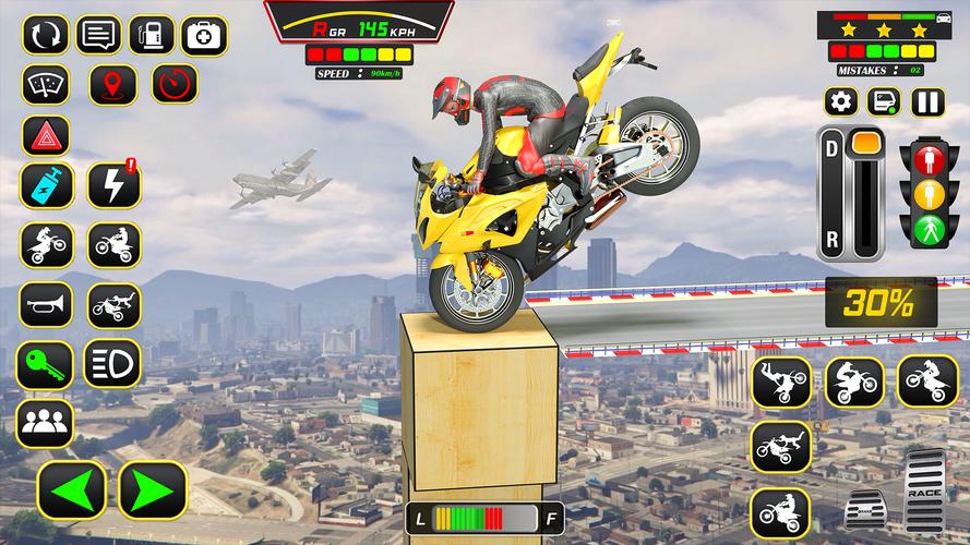 GT Bike Stunt Bike Racing Game Capture d'écran 4