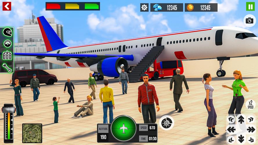 Jogos de Piloto de Simulador Captura de tela 2