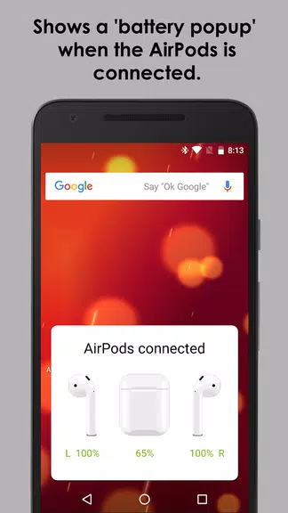 AirBuds Popup - airpod battery Screenshot 1