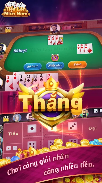 Tien Len Tiến Lên Miền Nam Online 스크린샷 2
