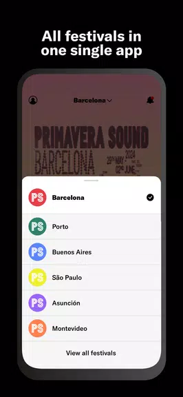 Primavera Sound應用截圖第1張