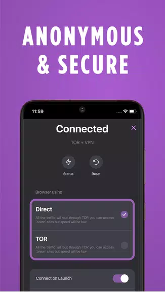TOR Browser: OrNET Onion Web Captura de tela 3