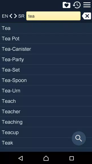English Serbian Dictionary Screenshot 1