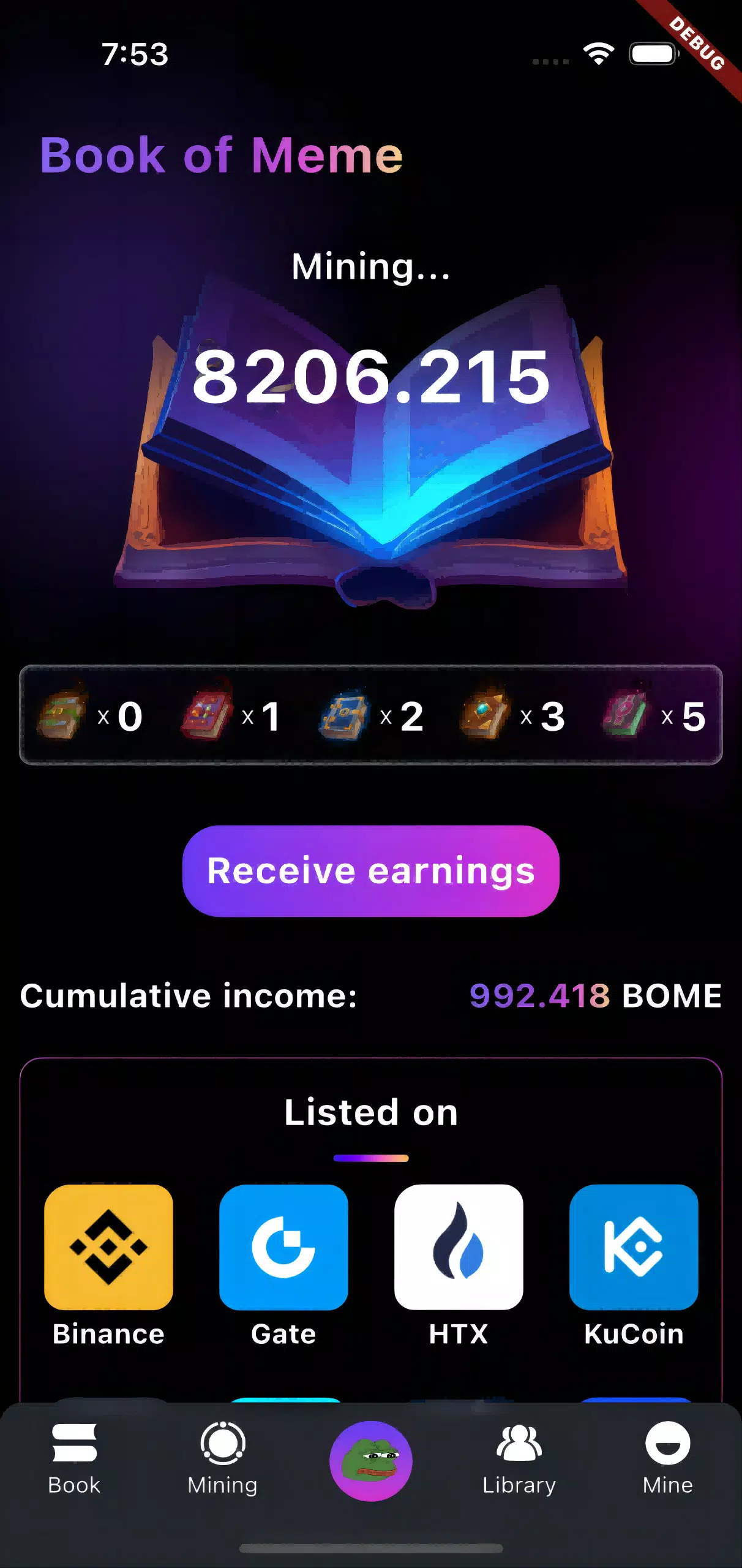 BOME 스크린샷 1