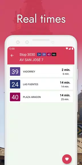 Zaragoza Bus Tranvía Cercanías應用截圖第2張