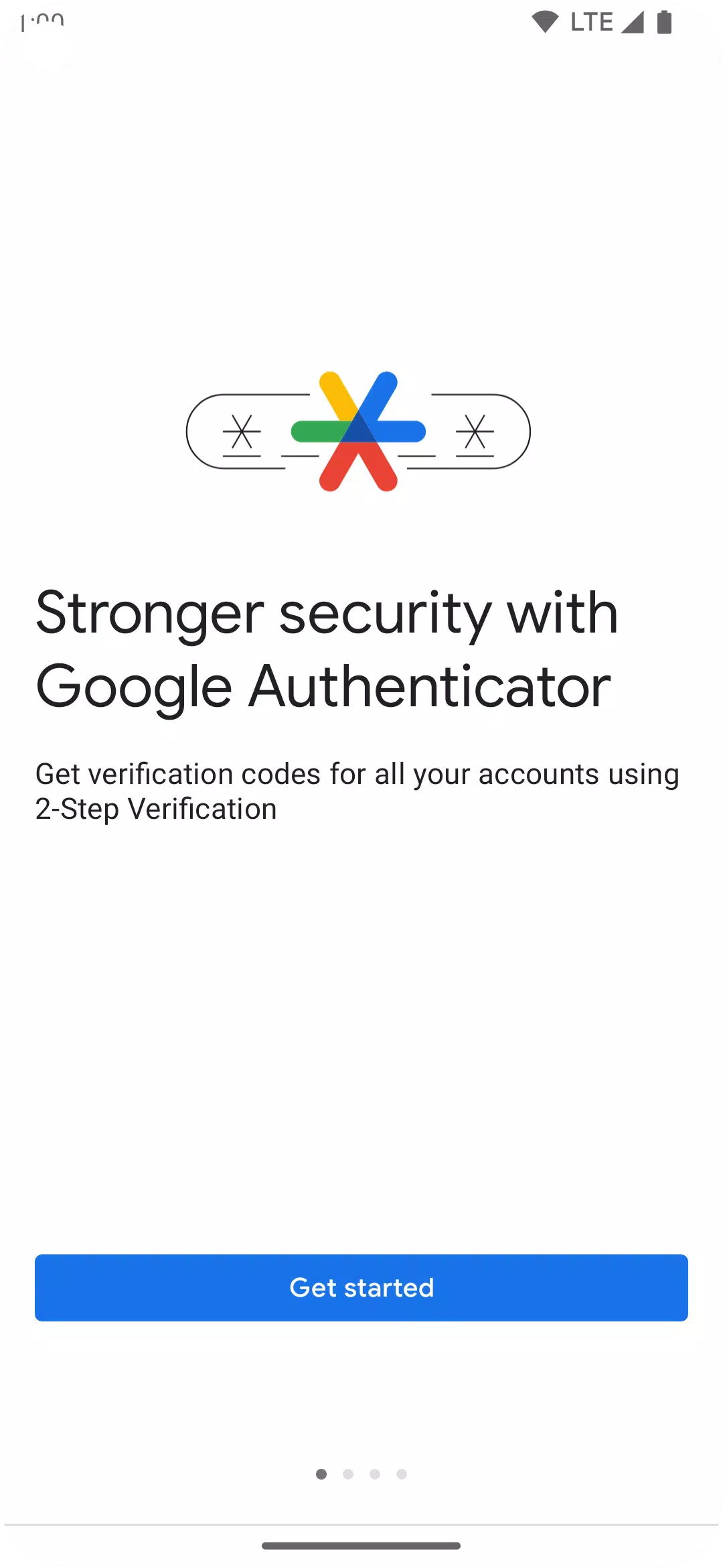 Google Authenticator Screenshot 1