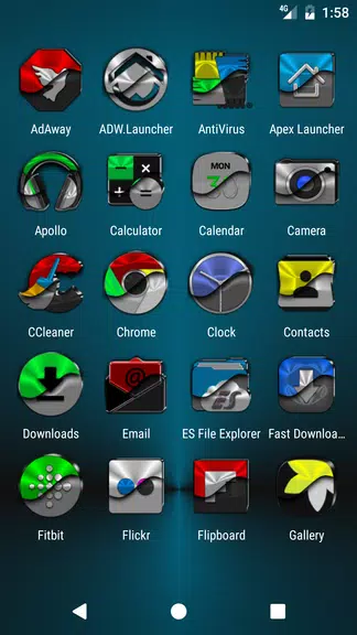 Half Light Icon Pack Captura de tela 2