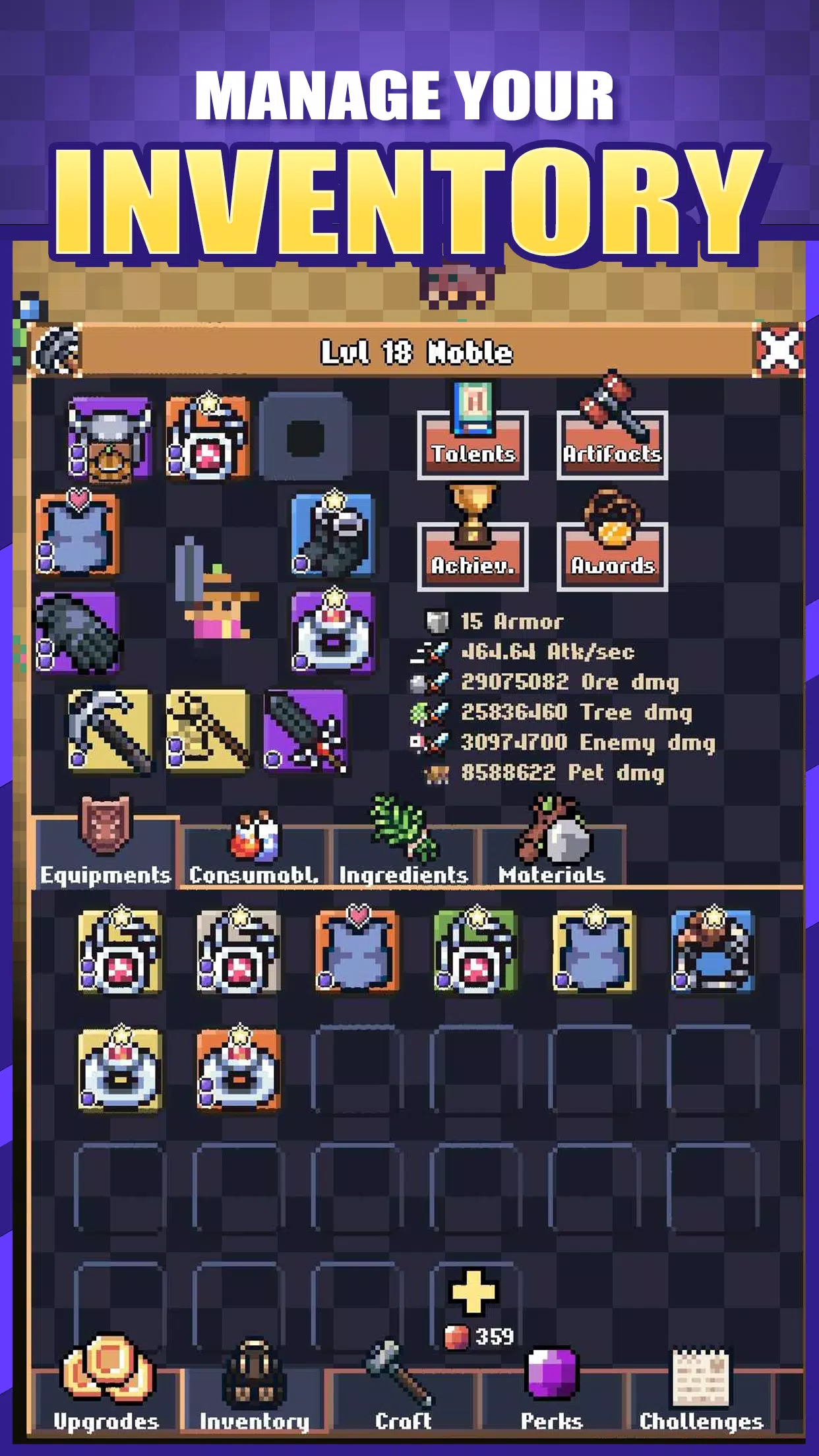 Idle Pocket Crafter 2 スクリーンショット 3