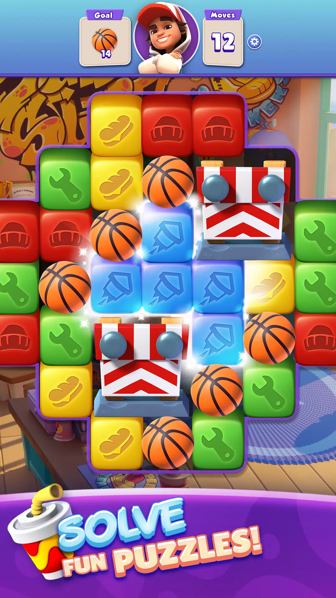 Subway Surfers Blast Скриншот 4