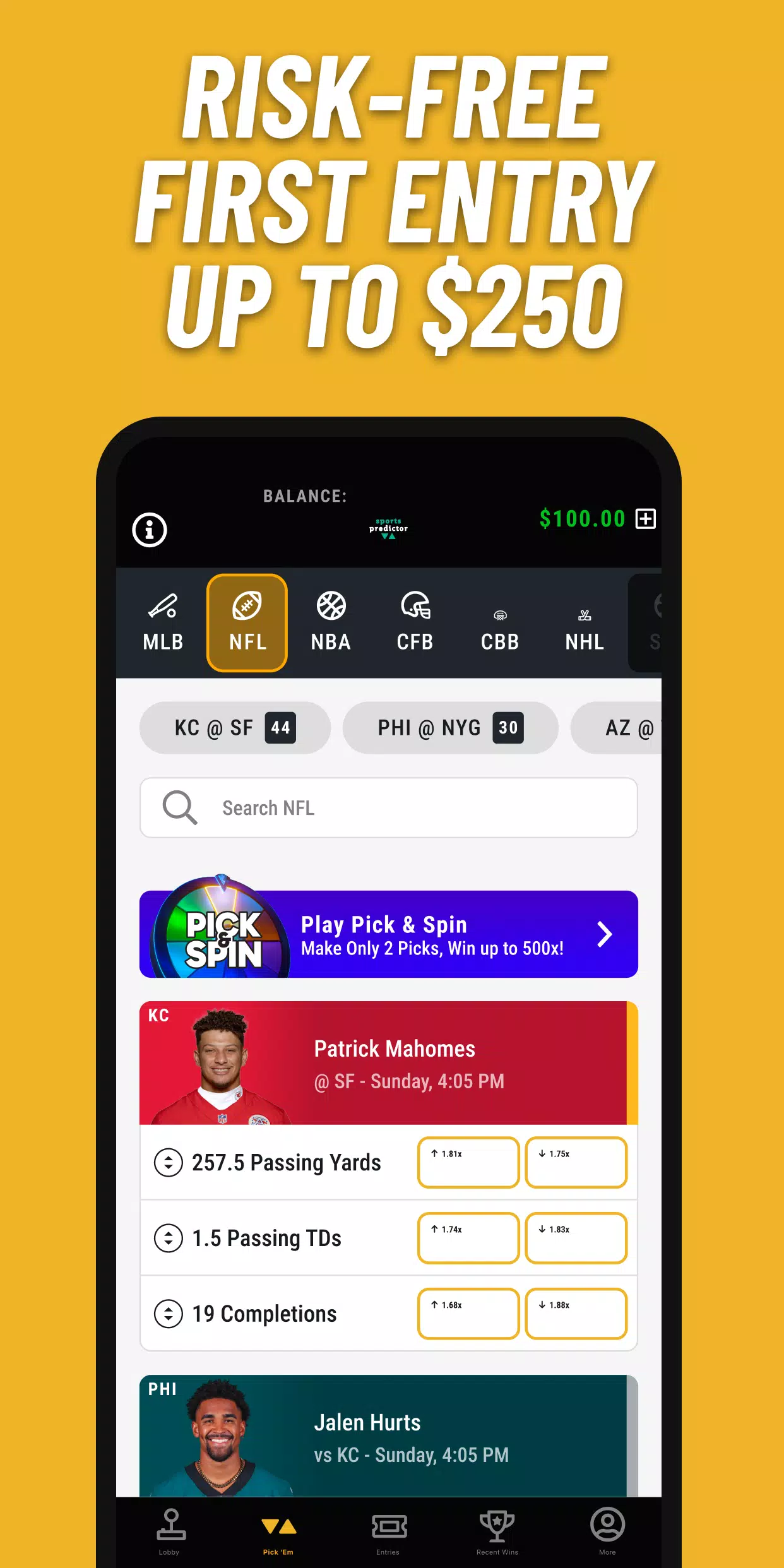 Sports Predictor: Fantasy Game स्क्रीनशॉट 2