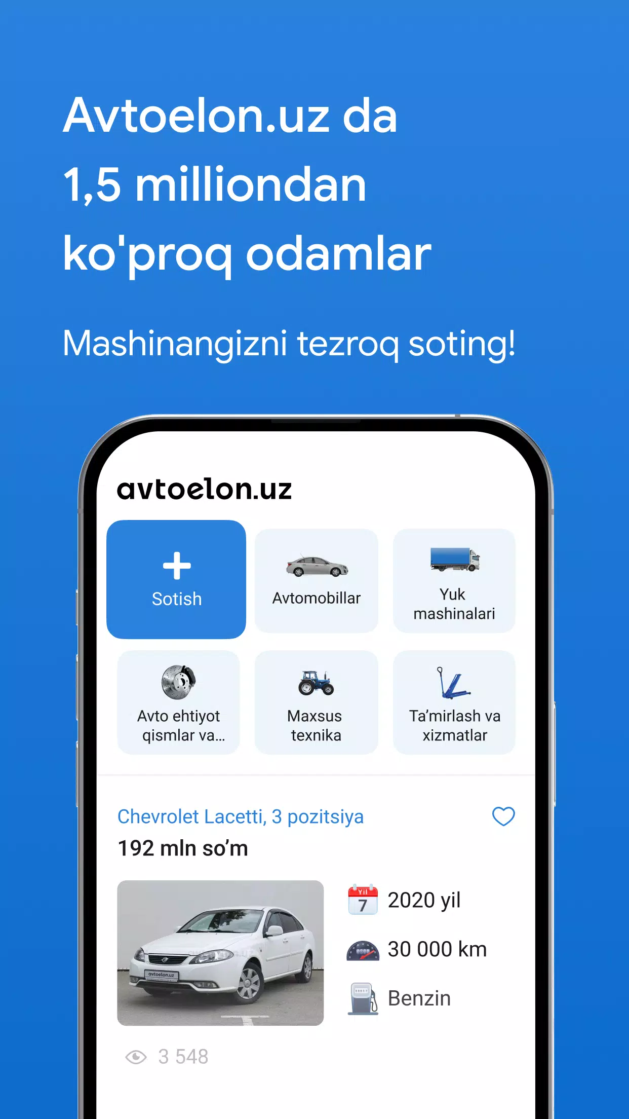 Avtoelon.uz Screenshot 2