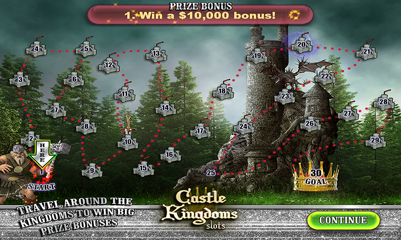 Castle Kingdoms Magic Dragon Legend Slots FREE Captura de tela 2