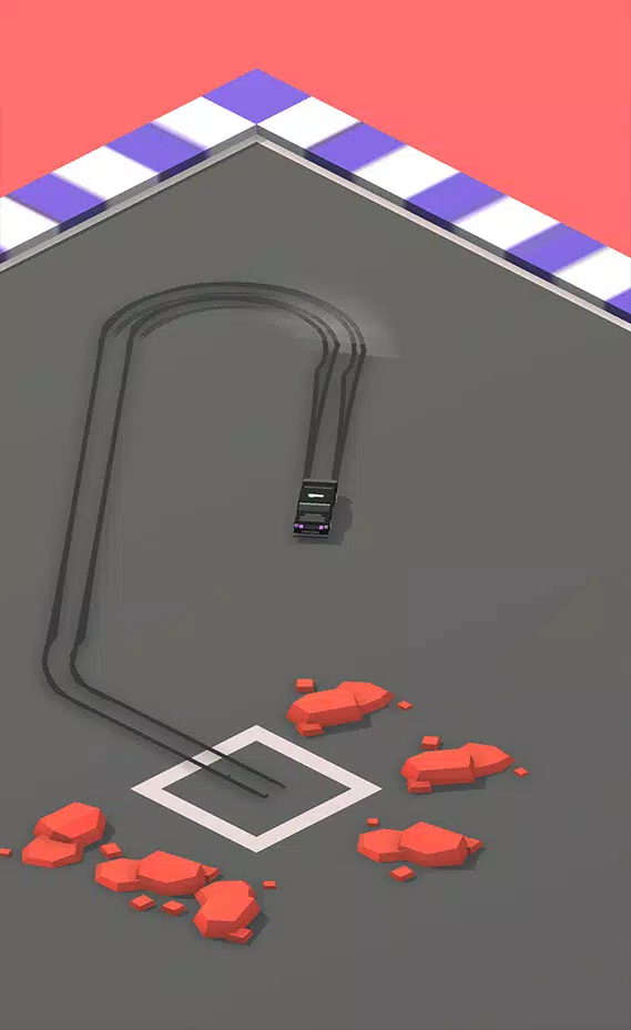 Black Dodge Car Game Screenshot 2